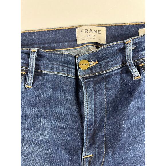 Frame Le High Skinny Distressed Jeans 31 - Picture 7 of 13